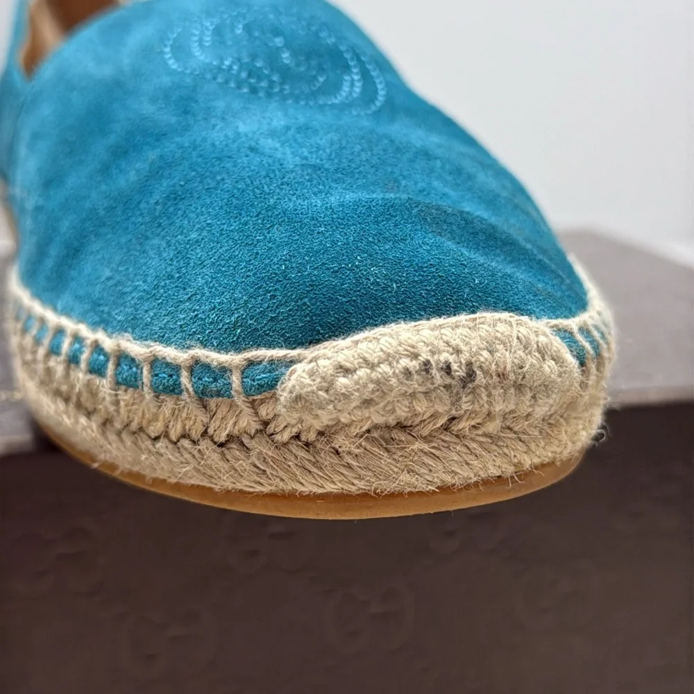 GUCCI Pilar Espadrilles In Deep Cobalt